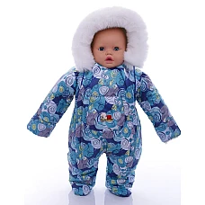 Дитячий зимовий комбінезон Babykroha Чоловічок (кольоровий) С