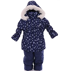 Дитячий зимовий костюм-комбінезон для дівчаток Babykroha Клас