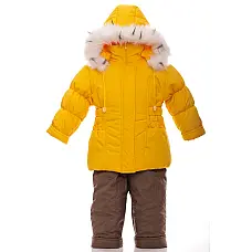 Дитячий зимовий костюм-комбінезон для дівчаток Babykroha Клас