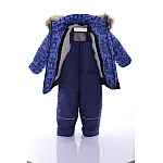 Зимовий костюм-комбінезон Babykroha Оригінал Синій Denim