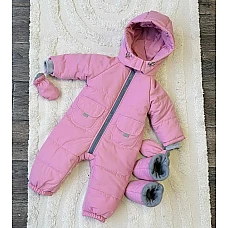 Демісезонний комбінезон Кіндер Urban Baby Пудра