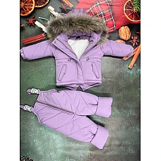 Дитячий зимовий комбінезон Natalie Arctic Фіолетовий 