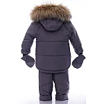 Дитячий зимовий комбінезон Babykroha Бебик Сірий