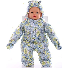 Дитячий весняний комбінезон Babykroha Чоловічок (кольоровий) 