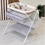 Пеленальний столик з ванночкою El Camino ME 1232 Cool Gray