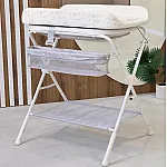 Пеленальний столик з ванночкою El Camino ME 1232 Cool Gray