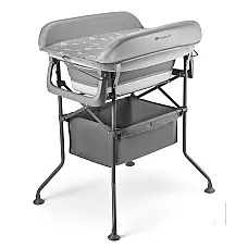 Пеленальний столик з ванночкою Kinderkraft Bubbly Grey (KABUBB00GRY0000) Пеленальний столик з ванночкою Kinderkraft Bubbly Grey (KABUB