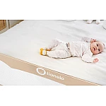 Захисний бортик для ліжка Lionelo Eva Beige melange