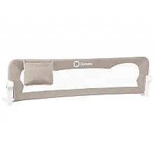 Захисний бортик для ліжка Lionelo Eva Beige melange