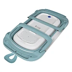 Дитяча складана ванночка з термометром EL Camino ME 1106 T-Control Blue