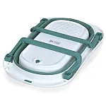 Дитяча складана ванночка з вкладишем і термометром EL Camino ME 1151 Plus Deep Green