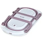 Дитяча складана ванночка з вкладишем і термометром EL Camino ME 1151 Plus Lilac