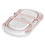 Дитяча складана ванночка з вкладишем і термометром EL Camino ME 1151 Plus Peony Pink