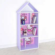 Деревянный домик-полка H 2020-20-3 Hello Kitty Лаванда