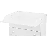 Пеленальний комод Babyroom Ведмедик 102x80x50 Білий