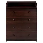 Пеленальный комод Babyroom CMD-04 Big 102x80x50 Орех темный