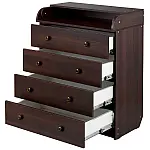Пеленальный комод Babyroom CMD-04 Big 102x80x50 Орех темный