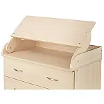 Пеленальний комод Babyroom CMD-04 Big 102x80x50 Дуб молочний