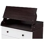 Пеленальный комод Babyroom Медвежонок 102x80x50 Венге-белый
