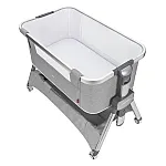 Приставне ліжко 3 в 1 Carrello Aria CRL-16401 Silver Grey