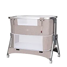 Приставне ліжко 3 в 1 Carrello Aria CRL-16401 Cream Beige