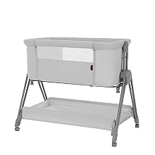 Приставная кровать 2 в 1 Carrello Gracia CRL-16502 Cool Grey