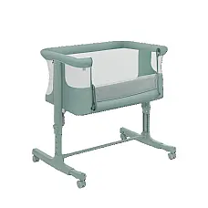 Приставне ліжко 3 в 1 Lionelo Aurora Green Sage