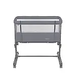 Приставная кровать 3 в 1 Lionelo Aurora Grey Monument