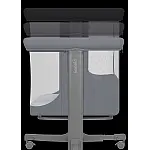 Приставная кровать 3 в 1 Lionelo Aurora Grey Monument