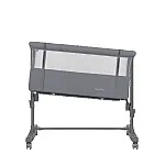 Приставная кровать 3 в 1 Lionelo Aurora Grey Monument