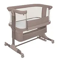 Приставне ліжко 3 в 1 Lionelo Jodie Beige Taupe