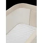 Приставне ліжко 3 в 1 Lionelo Jodie Beige Cream