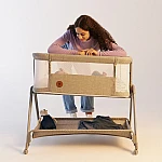 Ліжечко дитяче Lionelo Luna 2 в 1 Beige Sand