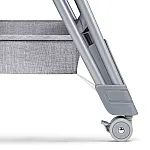 Ліжечко дитяче Lionelo Luna 2 в 1 Grey Concrete