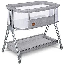 Ліжечко дитяче Lionelo Luna 2 в 1 Grey Concrete