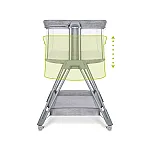 Ліжечко дитяче Lionelo Luna 2 в 1 Grey Concrete