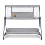 Ліжечко дитяче Lionelo Luna 2 в 1 Grey Concrete
