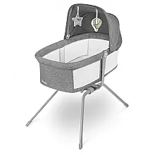 Ліжко 3 в 1 Lionelo Malin Grey Stone