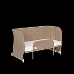 Дитяче ліжко-диван 5 в 1 Lionelo Thomi Plus Beige Carmel