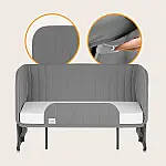 Дитяче ліжко-диван 5 в 1 Lionelo Thomi Plus Grey Concrete