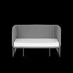 Дитяче ліжко-диван 5 в 1 Lionelo Thomi Plus Grey Concrete