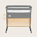 Дитяче ліжко-диван 5 в 1 Lionelo Thomi Plus Grey Concrete