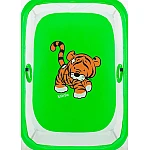 Манеж Qvatro Сонечко-02 Зелений (tiger)