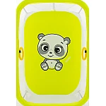 Манеж Qvatro Сонечко-02 Дрібна сітка Жовтий (panda)