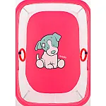 Манеж Qvatro Сонечко-02 Рожевий (dog)