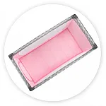 Манеж-ліжко MoMi Belove Pink