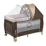 Манеж-ліжко Lionelo Sven Plus Beige stripes