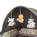 Манеж-ліжко Lionelo Sven Plus Yellow Scandi