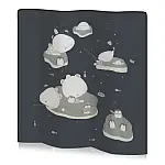 Ігровий манеж Lionelo Bonnie Grey Scandi