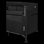 Манеж-ліжко Lionelo Ellen Black Carbon